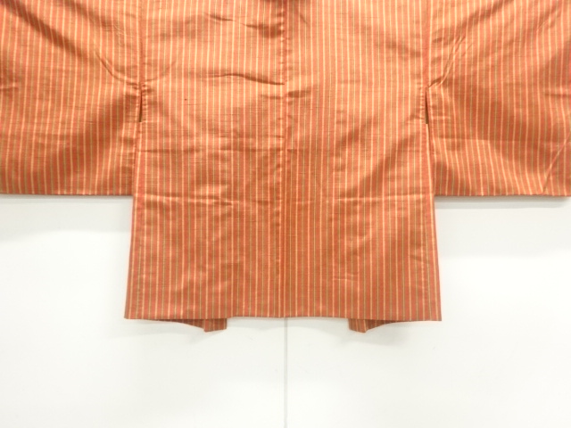 JAPANESE HAORI / TSUMUGI / WOVEN STRIPE